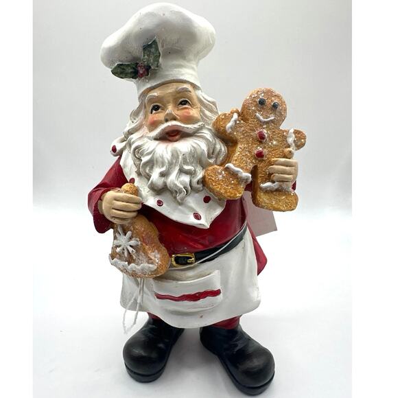 Hobby Lobby Other - Hanna's Handiworks Christmas Santa  Gingerbread Cookie Tree Joy Shelf Sitter NWT